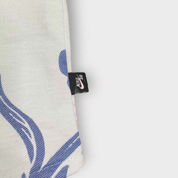 Nike SB Floral Skateboard Polo Shirt Blue Green Pink DM0169-394 Mens size M New - Picture 7 of 10